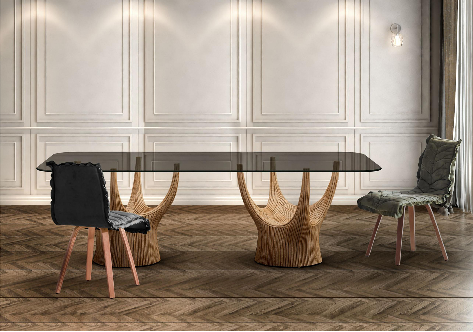 户外家具|藤制家具|办公家具|设计师家具|金合欢树藤制餐桌系列